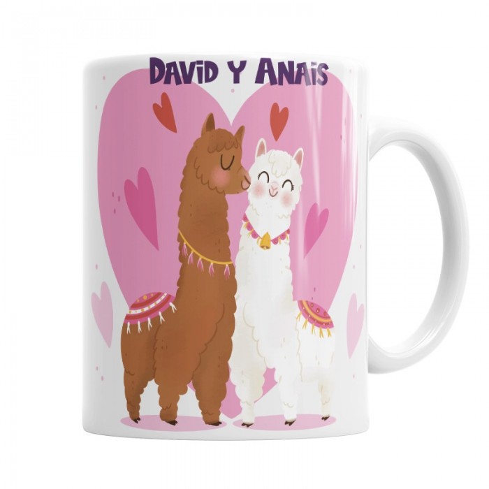 Taza personalizada amor infinito