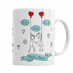 Taza para El Tu Amor me hace Volar  Tazas - La Cesta Mágica