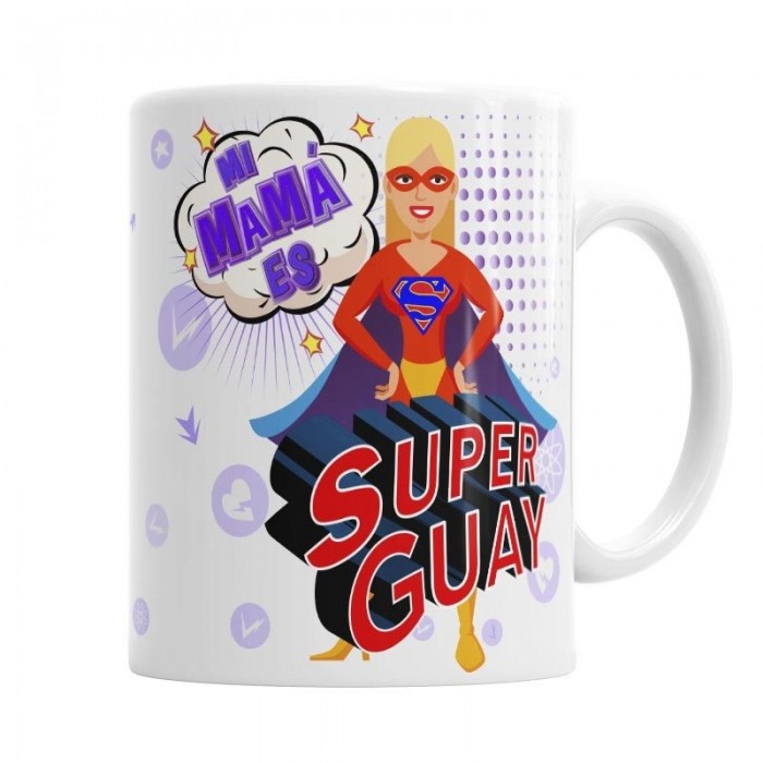 Taza Super Mamá  Tazas - La Cesta Mágica