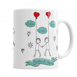 Taza para El Tu Amor me hace Volar  Tazas - La Cesta Mágica